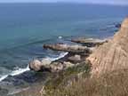 The rocks and the sea