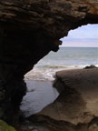 Under Arch Rock, side