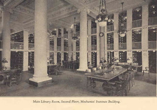 Mechanic's Library Main Room (archival)