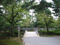 Bridge and wall